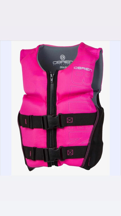 Chaleco Salvavidas O'Brien Flex Youth Pink